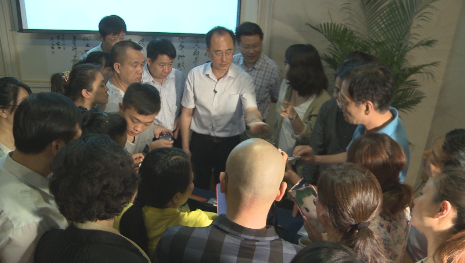 文化部刘玉珠司长授课现场